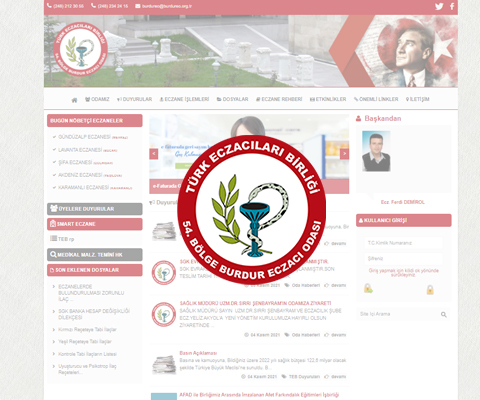 OBEN TEKNOLOJİ - BURDUR ECZACI ODASI