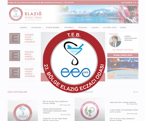 OBEN TEKNOLOJİ - ELAZIĞ  ECZACI ODASI