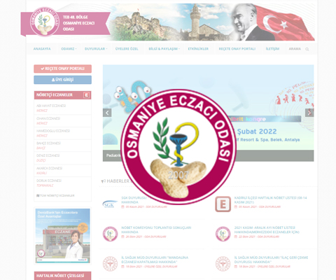 OBEN TEKNOLOJİ - OSMANİYE ECZACI ODASI